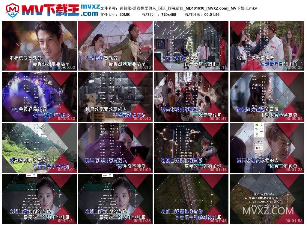 孙伯纶-爱我想爱的人_国语_影视插曲_MD101630